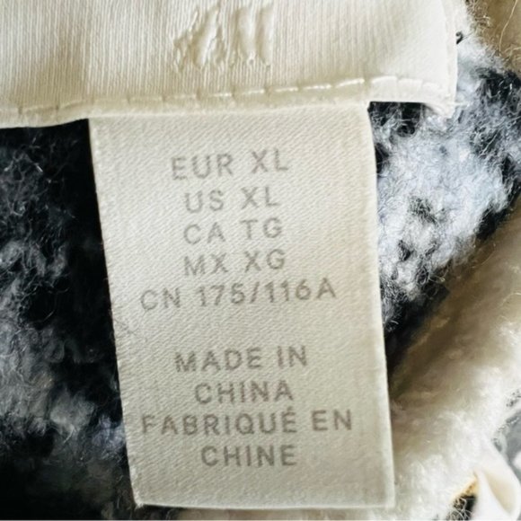 VINTAGE Fair isle Icelandic-Chunky-hand-knitted-White-Winter-Fisherman S… - Picture 6 of 6